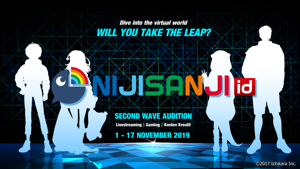 インドネシアVTuberプロジェクト「NIJISANJI id」 ライバーオーディション第2弾開催決定!